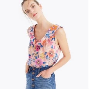 J.Crew x Liberty Pavilion Floral Tank
